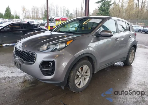 2017 Kia Sportage Lx z USA, uszkodzony, nr VIN KNDPMCAC6H7277896